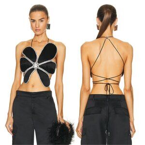 AREA Crystal Mussel Flower Top